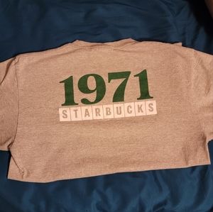 Starbucks 1971 50th Anniversary tee